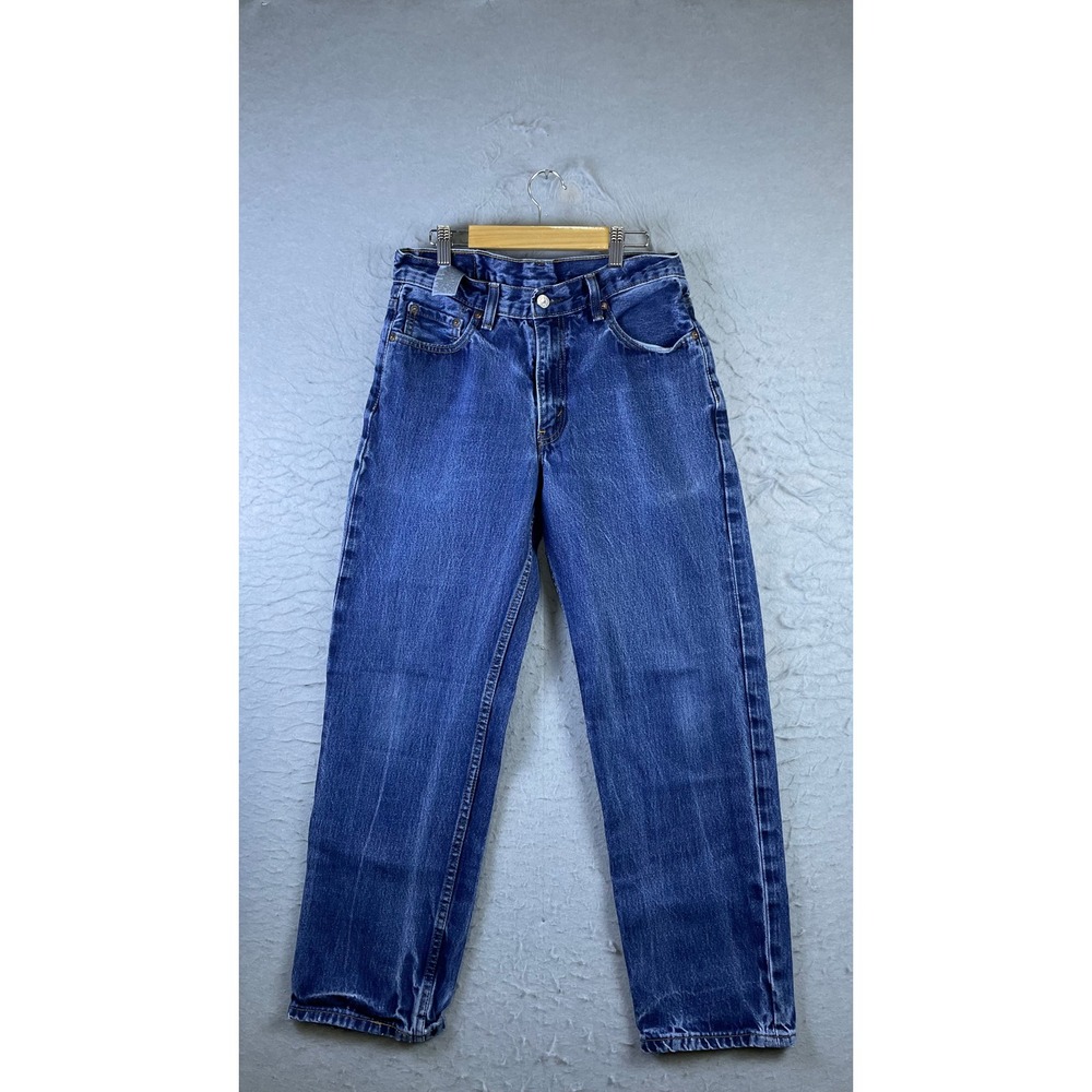 Levis 550 Relaxed Fit Jeans Mens 30x30 Blue Excellent Tapered Leg Denim